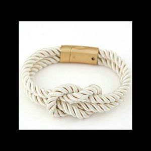 🎈✨Gorgeous TIE THE KNOT  rope bracelet